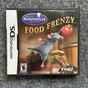 Disney Ratatouille Food Frenzy (Nintendo DS) Case & Instruction Manual Only Rare